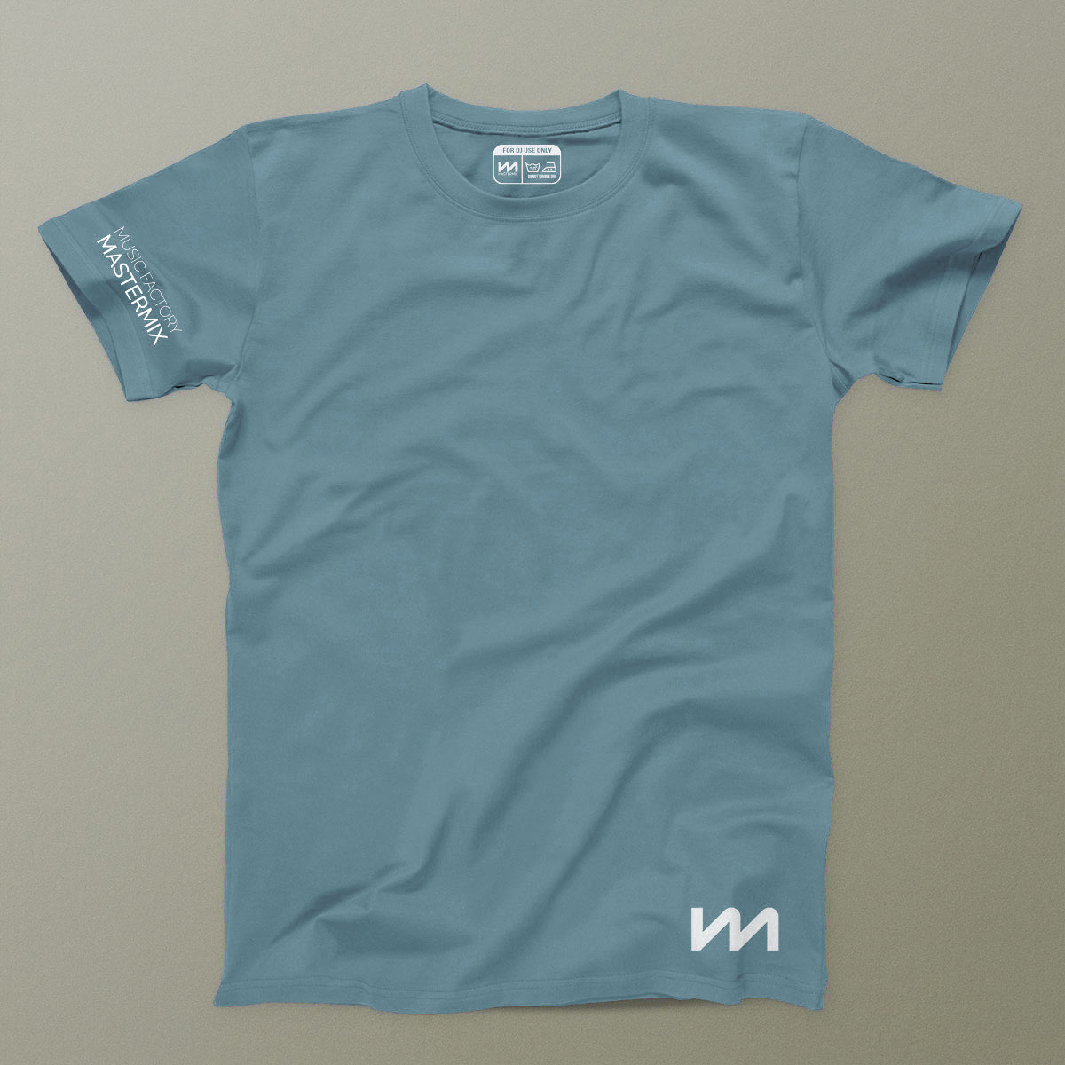 Mastermix t-shirt pastel blue