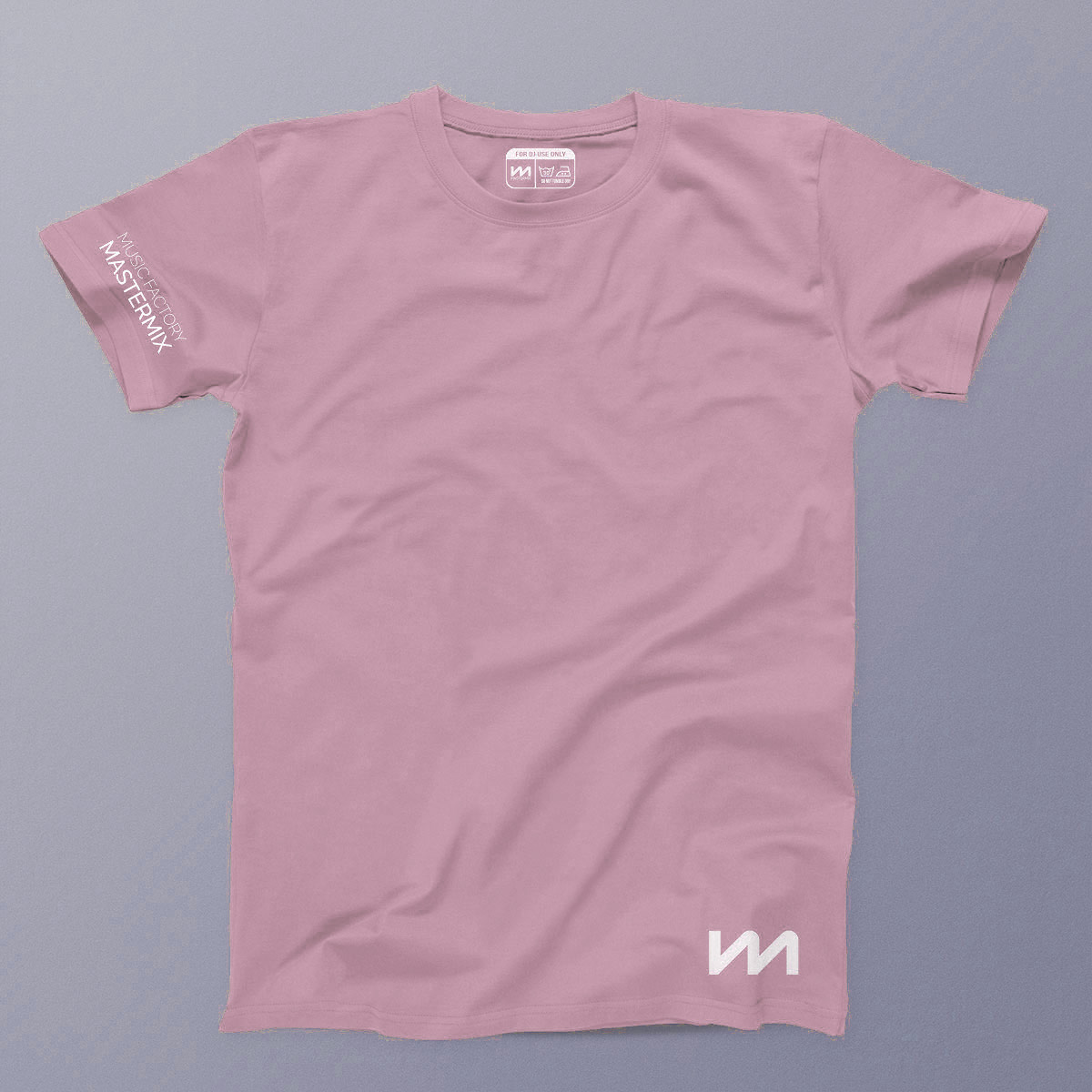 mastermix tshirt pale pastel pink