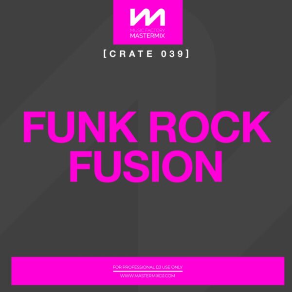 mastermix crate 039 funk rock fusion front cover
