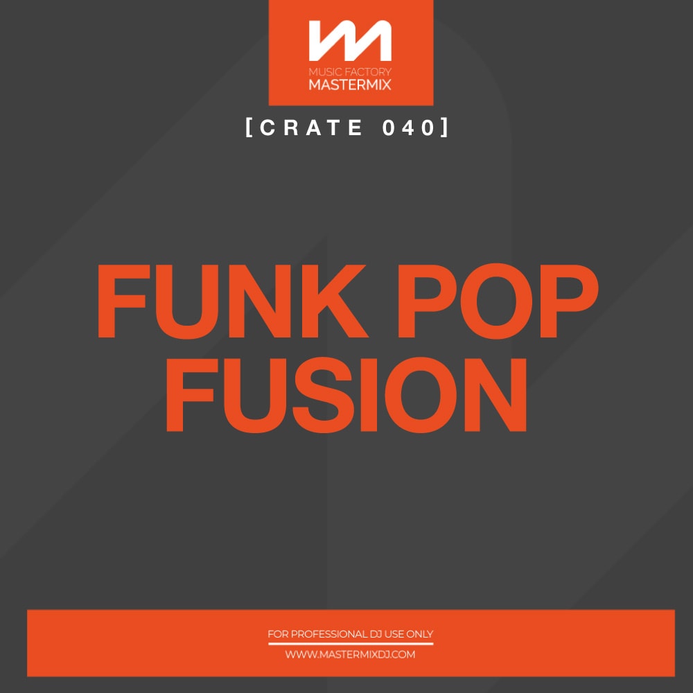mastermix crate 040 funk pop fusion front cover