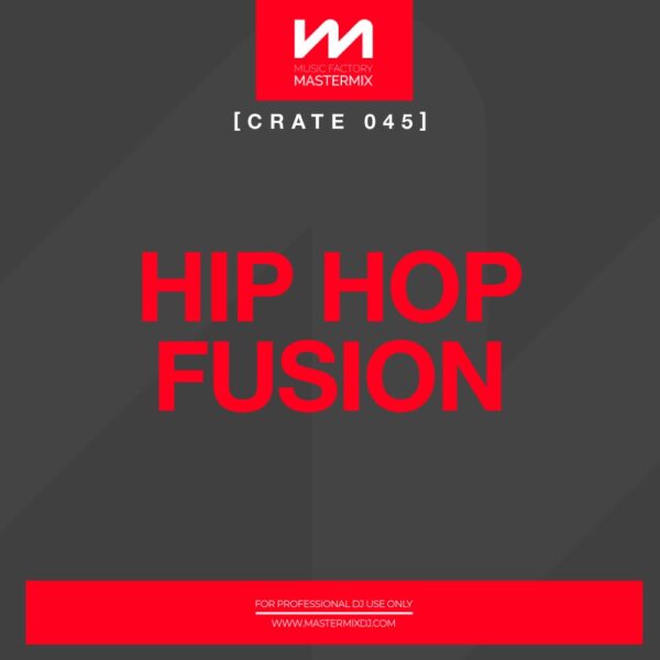 mastermix crate 045 hip hop fusion front cover