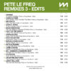 Pete Le Freq - Remixes 3 - Edits - Image 2