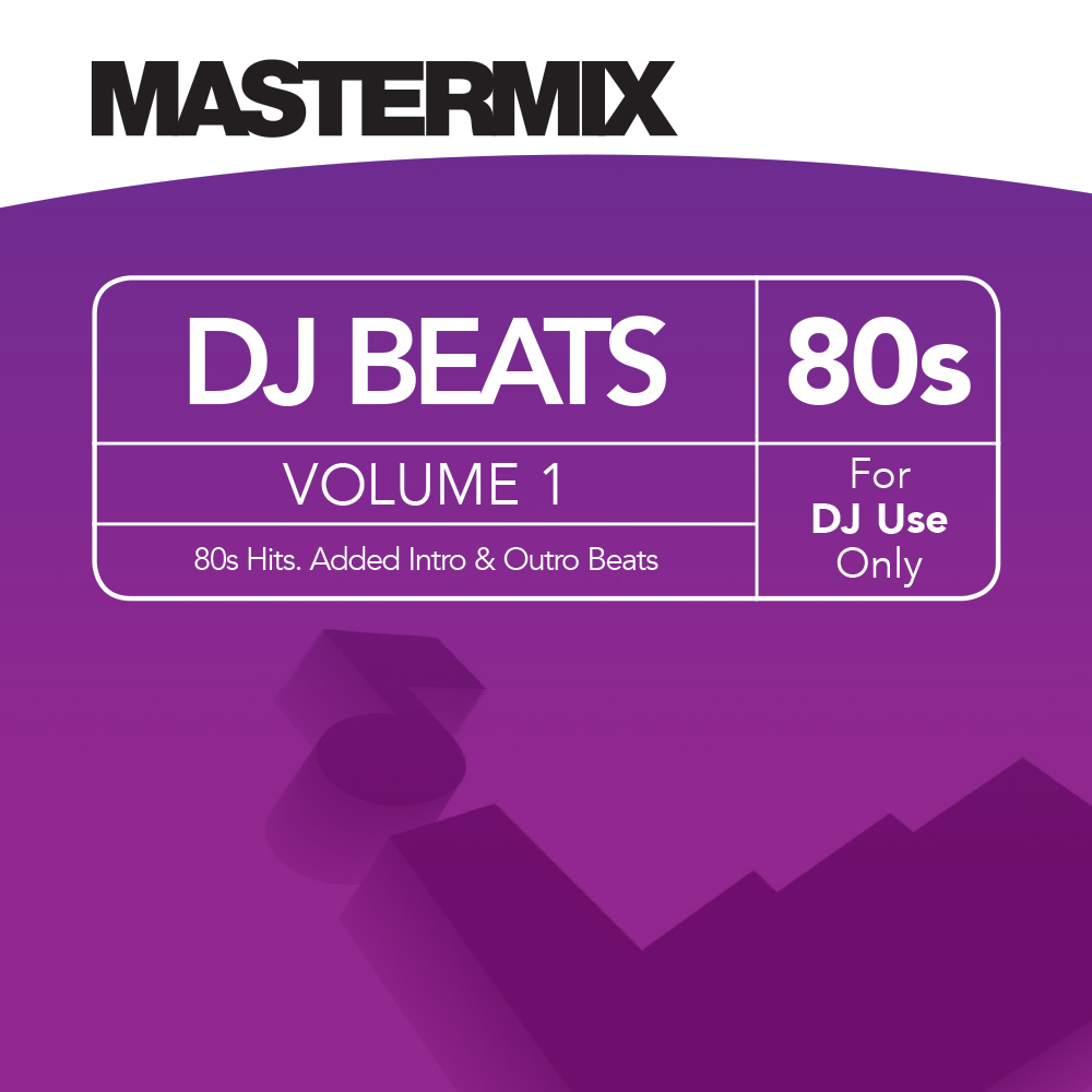 mastermix dj beats collection 80s 1 front cover