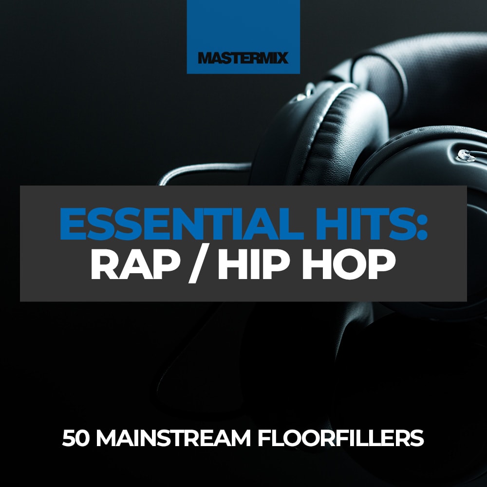 mastermix essntial hits rap & hip hop front cover