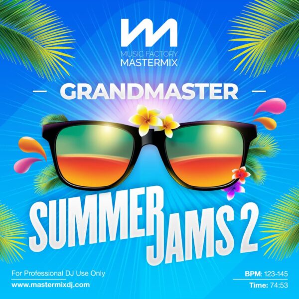 mastermix grandmaster summer jams 2 front cover