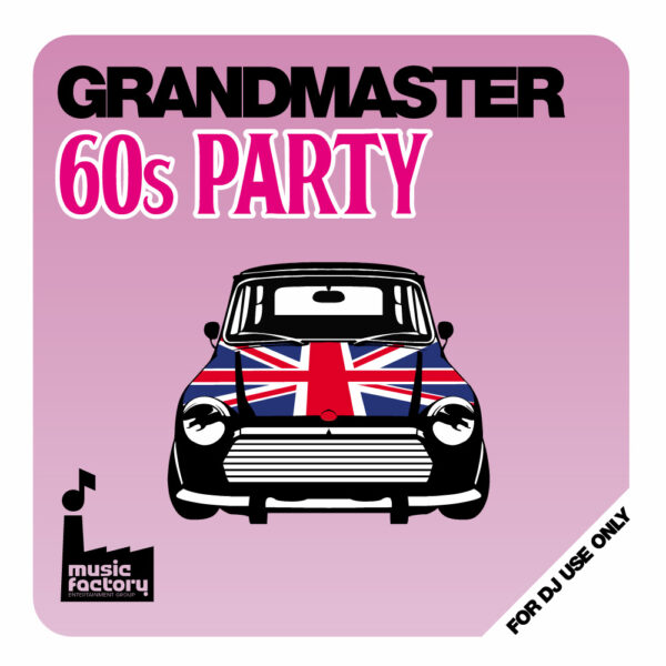 mastermix grandmaster 60s party front cover