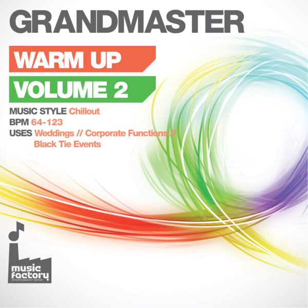 mastermix grandmaster warm up 2 chillout front cover
