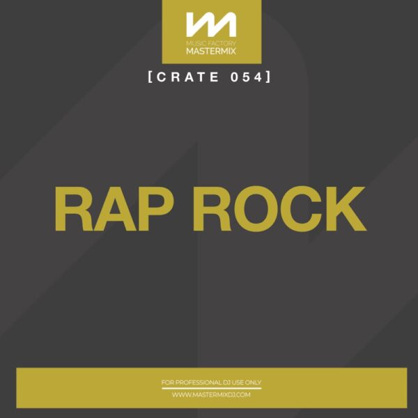 mastermix crate 054 rap rock front cover