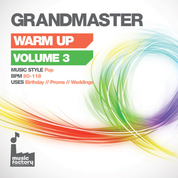 mastermix grandmaster warm up 3 modern pop front cover