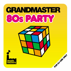 mastermix grandmaster 80s party front cover