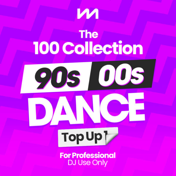 mastermix the 100 collection dance 90s 00s top up 1 front cover