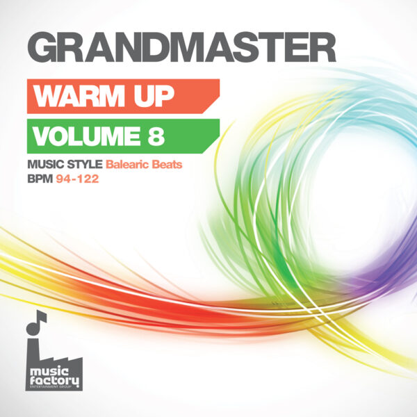 mastermix Grandmaster Warm Up 8 Balearic Beats front cover