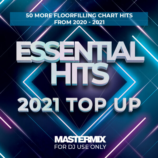 mastermix Essential Hits 2021 Top Up front cover