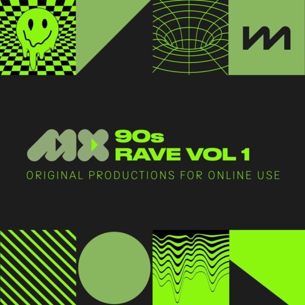 mastermix presents mx 90s rave 1 front cover