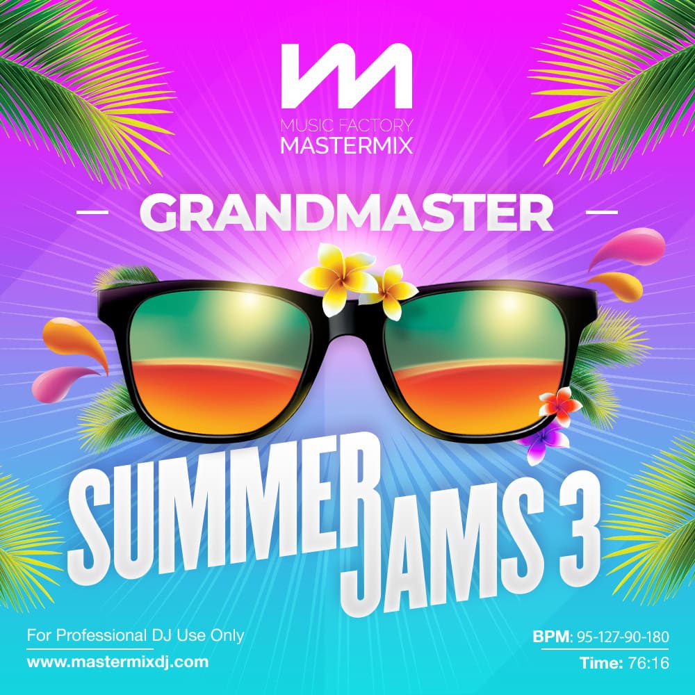 mastermix grandmaster summer jams 3 front cover