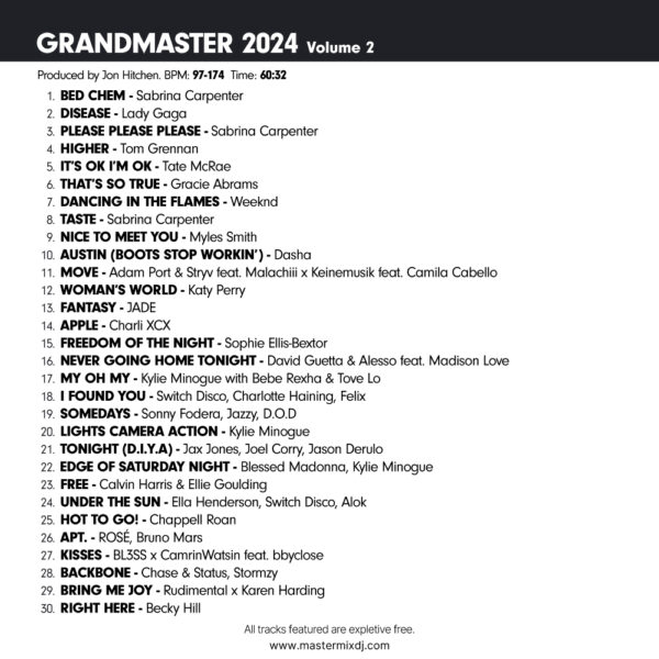 Grandmaster 2024 Volume 2 - Image 2