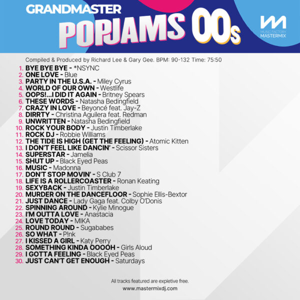 Grandmaster Pop Jams 00s - Image 2