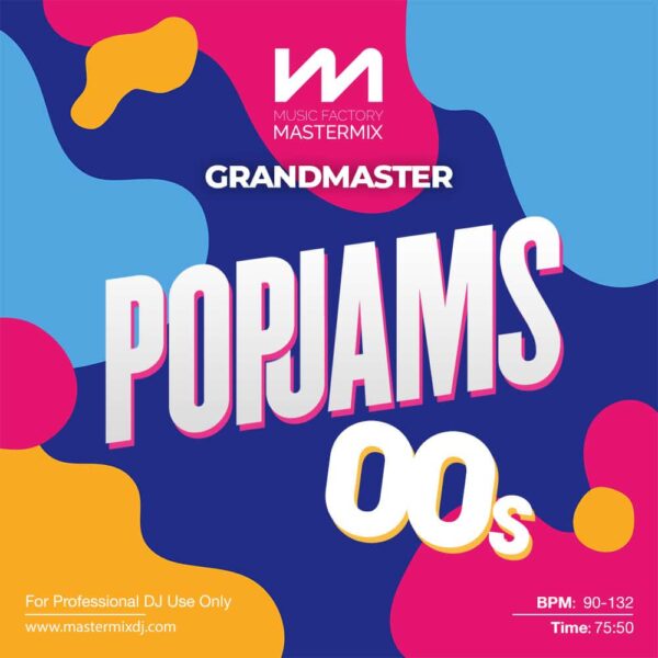 mastermix grandmaster pop jams 00s front cover