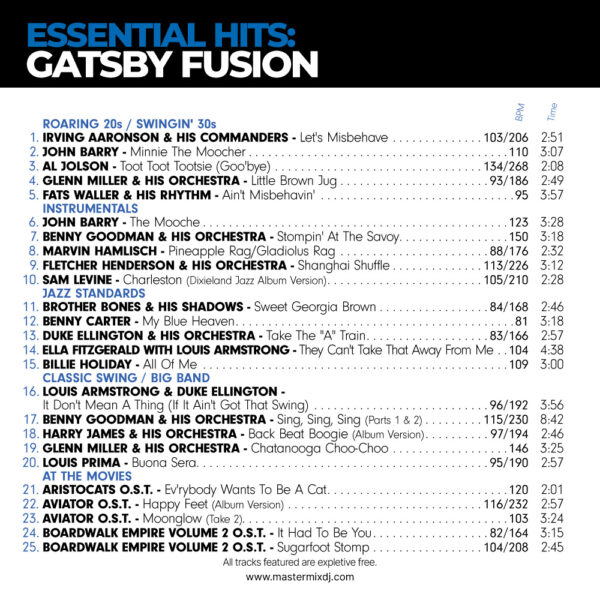 Essential Hits: Gatsby Fusion - Image 2