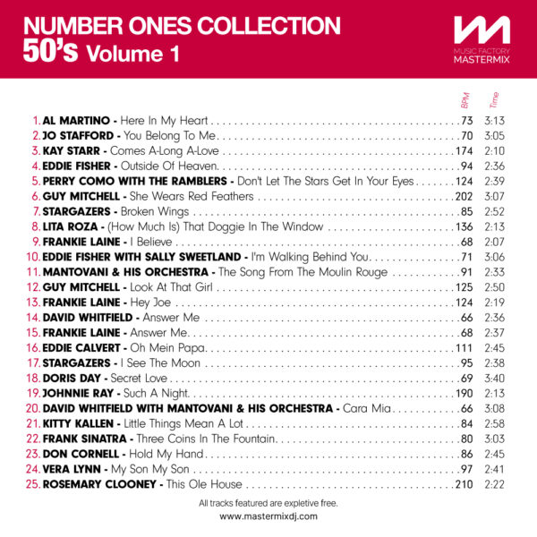 Number Ones Collection 50s - Image 2