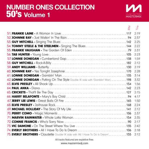 Number Ones Collection 50s - Image 4