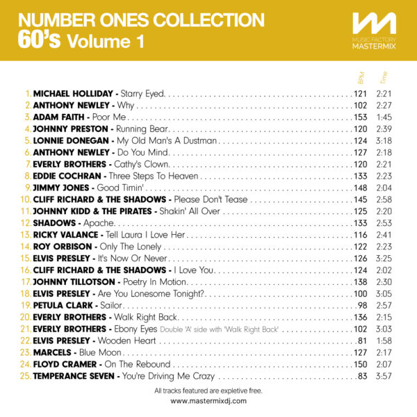 Number Ones Collection 60s Volume 1 - Image 2