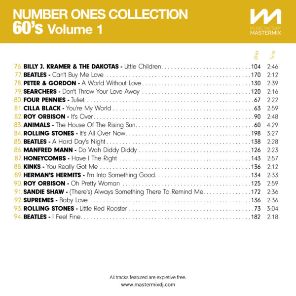 Number Ones Collection 60s Volume 1 - Image 5