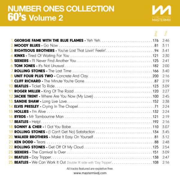 Number Ones Collection 60s Volume 2 - Image 2