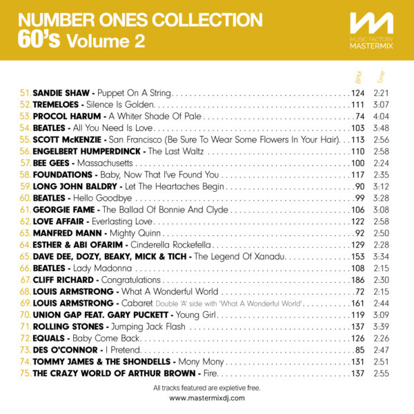 Number Ones Collection 60s Volume 2 - Image 4