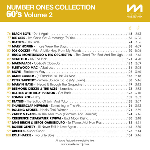 Number Ones Collection 60s Volume 2 - Image 5