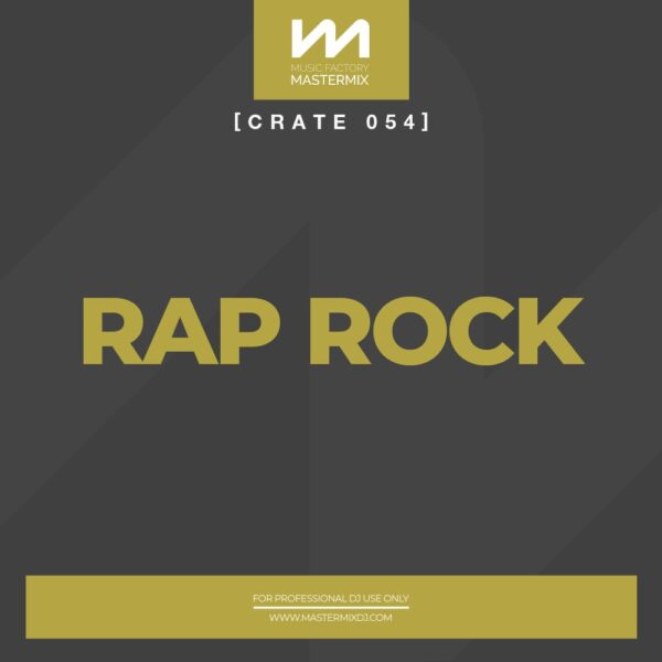 mastermix crate 054 rap rock front cover