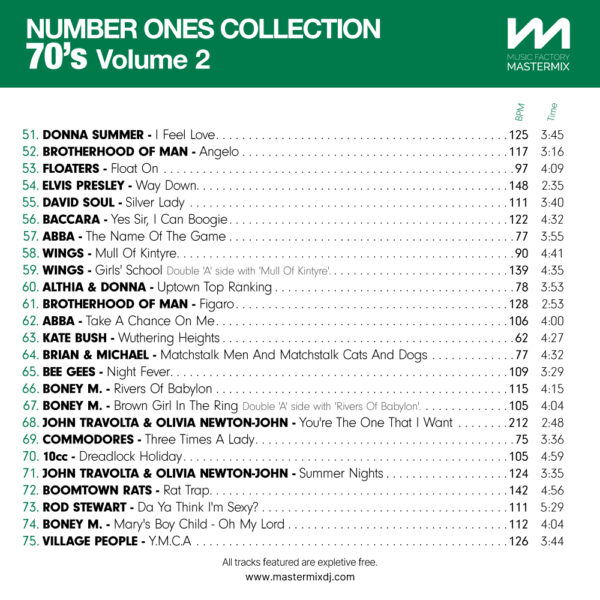 Number Ones Collection 70s Volume 2 - Image 4