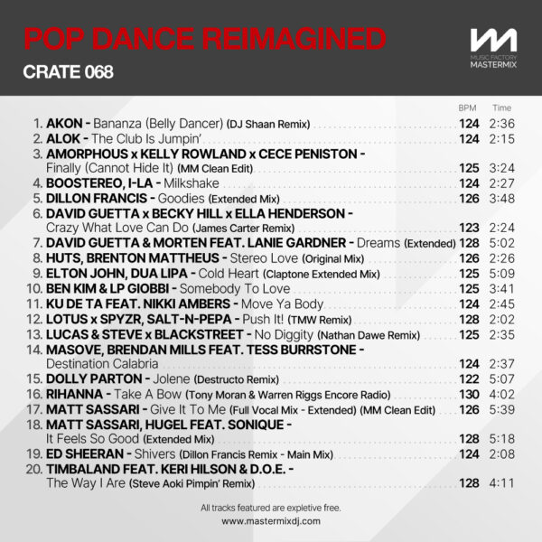 Crate 068: Pop Dance Reimagined - Image 2