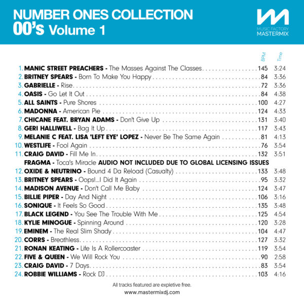Number Ones Collection 00s Volume 1 - Image 2