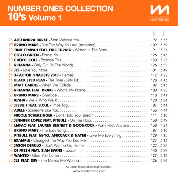 Number Ones Collection 10s Volume 1 - Image 3