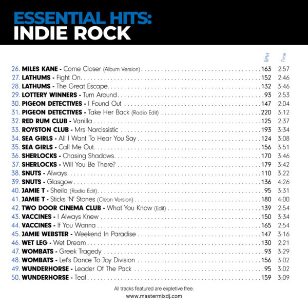 Essential Hits: Indie Rock - Image 3