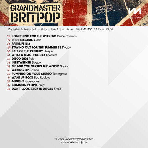 Grandmaster Britpop - Image 3