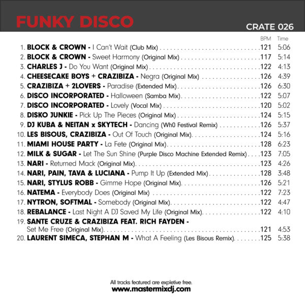 Crate 026: Funky Disco - Image 2