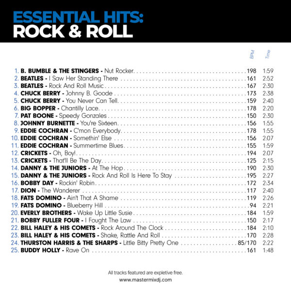 Essential Hits: Rock & Roll - Image 2