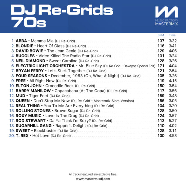 DJ Re-Grids - 70s Collection 1 - Image 2