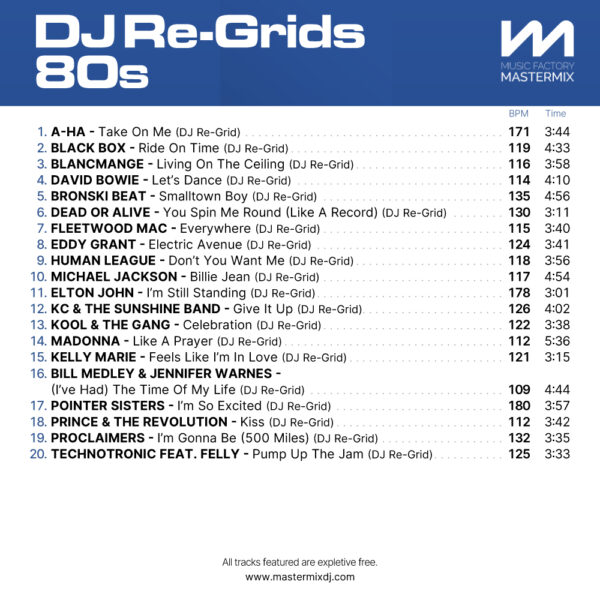 DJ Re-Grids - 80s Collection 1 - Image 2