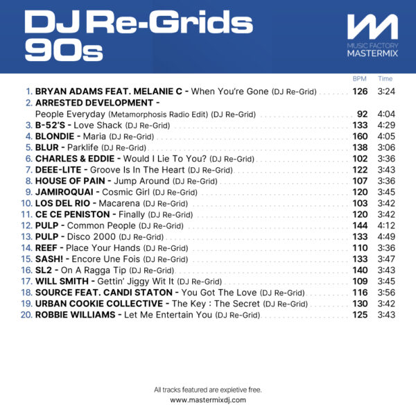 DJ Re-Grids - 90s Collection 1 - Image 2