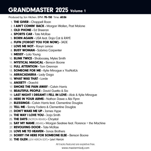 Grandmaster 2025 Volume 1 - Image 2