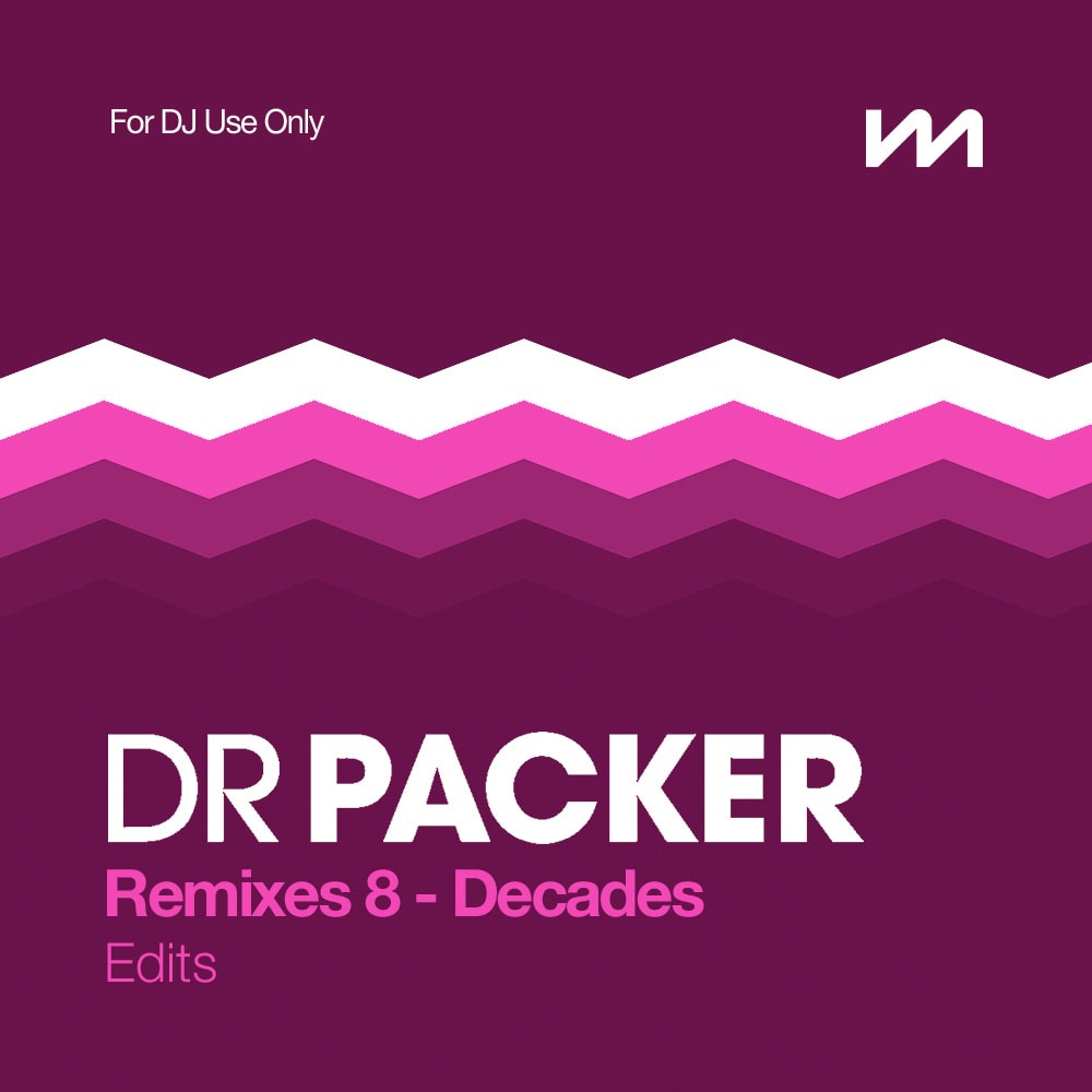 Dr Packer - Remixes 8 - Decades - Edits front cover