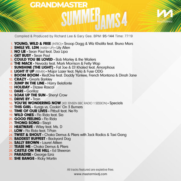 Grandmaster Summer Jams 4 - Image 2