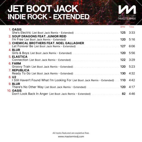 Jet Boot Jack - Indie Rock Remixes - Extended - Image 2