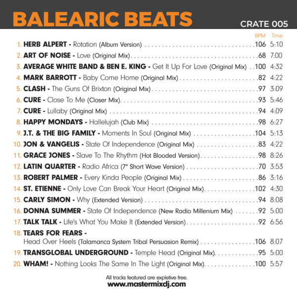 Crate 005: Balearic Beats - Image 2