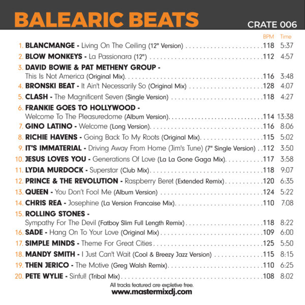 Crate 006: Balearic Beats - Image 2