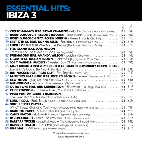 Essential Hits: Ibiza 3 - Image 3