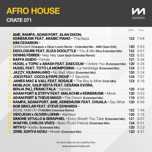 Crate 071 - Afro House - Image 2